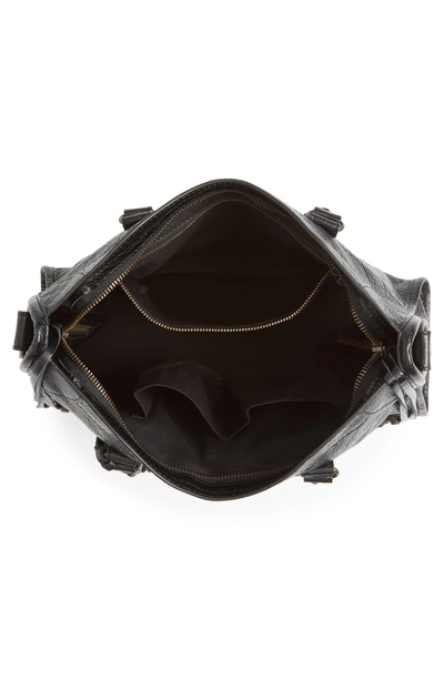 Shop Balenciaga Small Classic City Leather Tote - Black In 1000 Noir