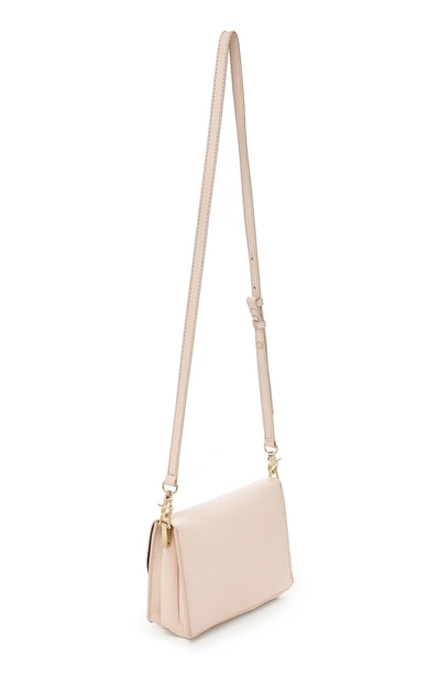 Shop Botkier Waverly Leather Crossbody Bag - Pink In Blossom