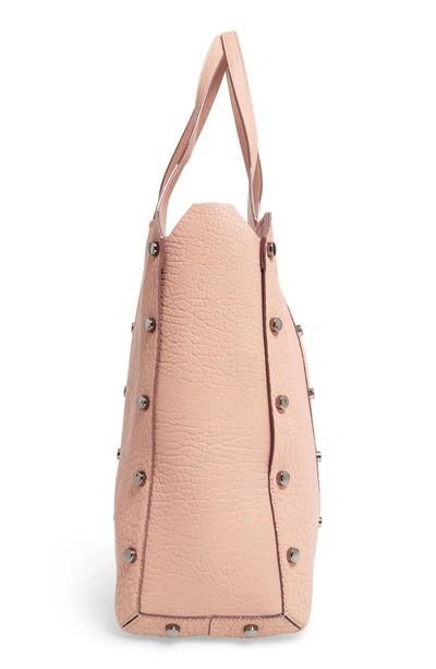 Shop Jimmy Choo Lockett Leather Shopper - Pink In Ballet Pink