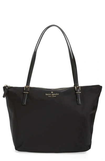 Shop Kate Spade Watson Lane Maya Nylon Tote In Black