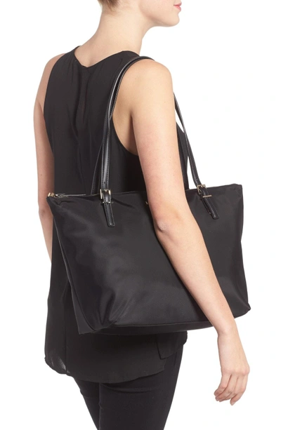 Shop Kate Spade Watson Lane Maya Nylon Tote In Black