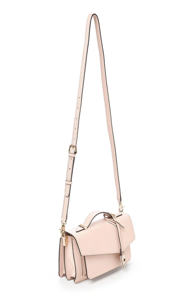 Shop Botkier Cobble Hill Leather Crossbody Bag - Pink In Blossom