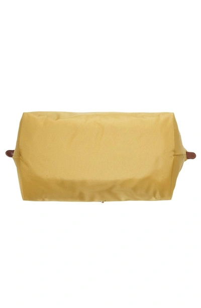 Shop Longchamp 'large Le Pliage' Tote - Yellow In Curry