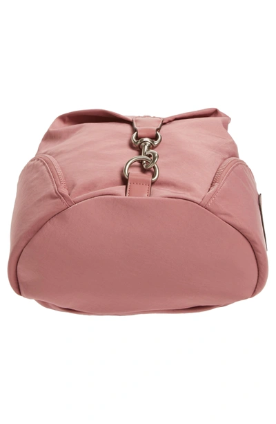 Shop Rebecca Minkoff Julian Nylon Backpack - Pink In Smoky Rose