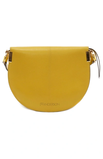 Shop Jw Anderson Latch Crossbody Bag - Yellow In Maize