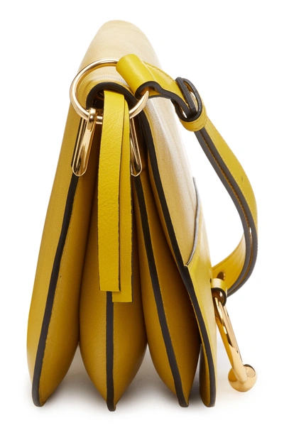 Shop Jw Anderson Latch Crossbody Bag - Yellow In Maize