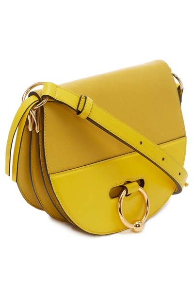 Shop Jw Anderson Latch Crossbody Bag - Yellow In Maize