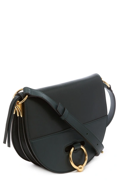 Shop Jw Anderson J.w.anderson Latch Crossbody Bag - Green In Forest Green