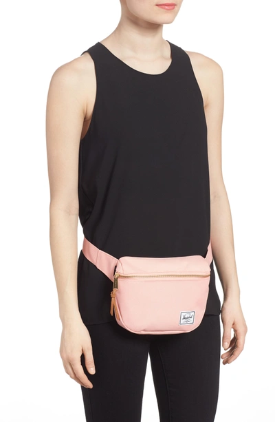 Shop Herschel Supply Co Fifteen Belt Bag - Pink In Peach