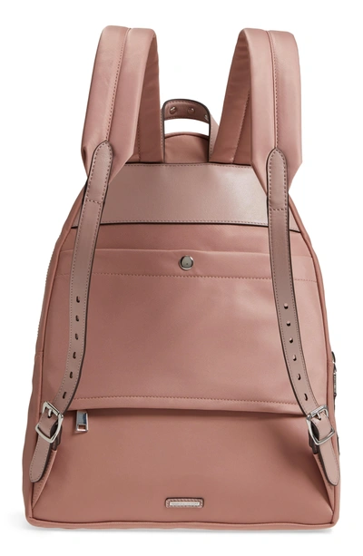 Shop Rebecca Minkoff Always On Mab Backpack - Pink In Vintage Pink