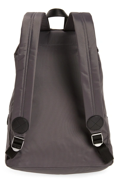 Shop Marc Jacobs Biker Nylon Backpack - Grey In Shadow
