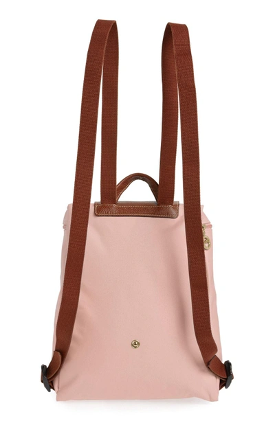 Shop Longchamp 'le Pliage' Backpack - Pink In Pinky