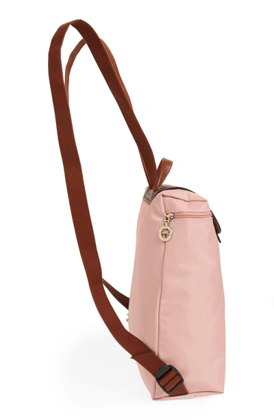 Shop Longchamp 'le Pliage' Backpack - Pink In Pinky