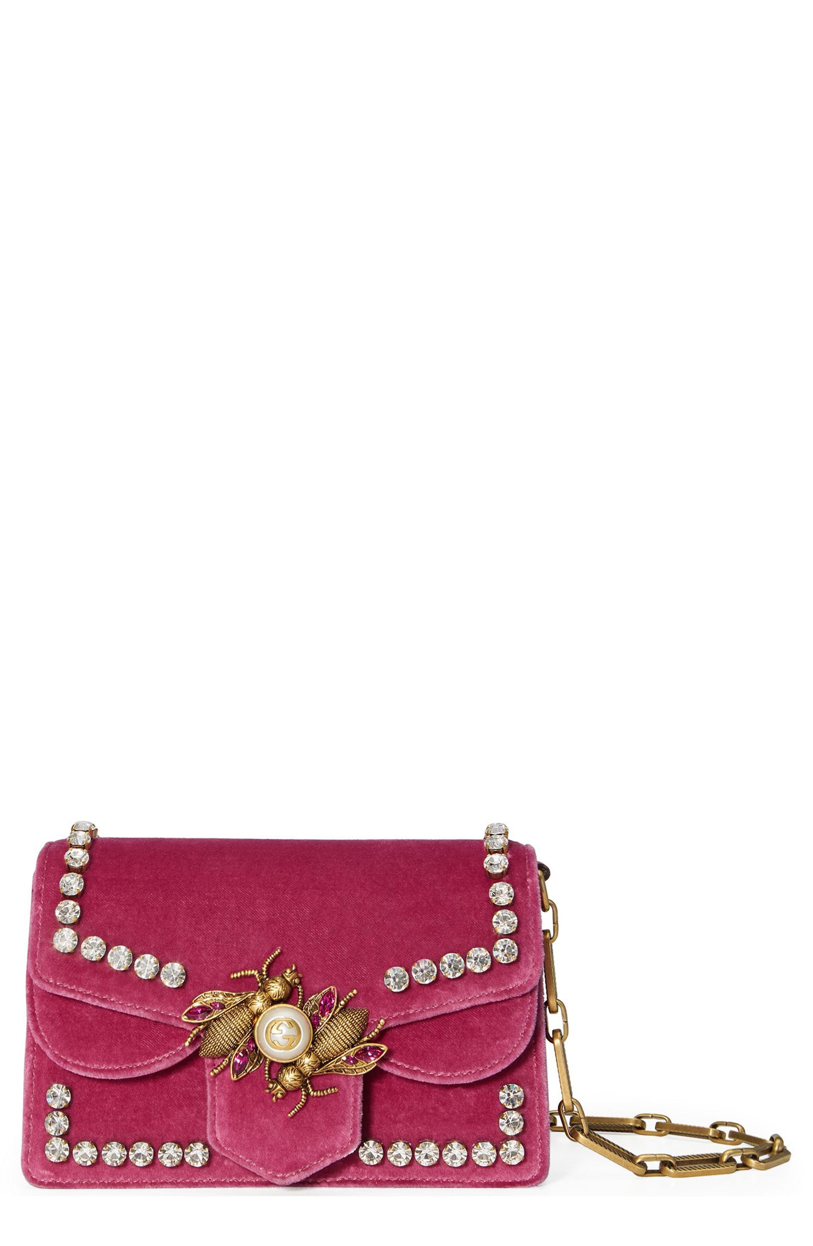 gucci broadway velvet bag