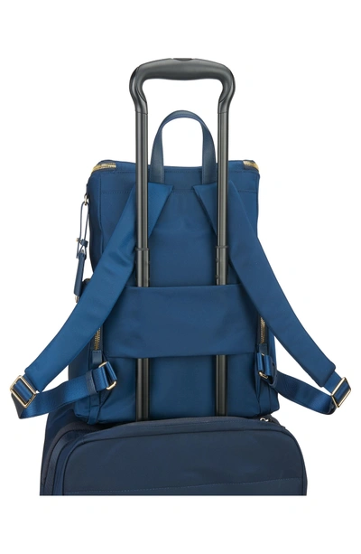 Shop Tumi Voyageur Lexa Nylon Backpack - Blue In Ocean Blue