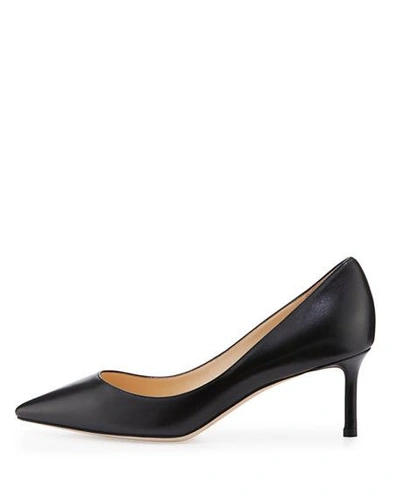 Jimmy Choo Pointed Toe Stiletto Heel Pumps In Black