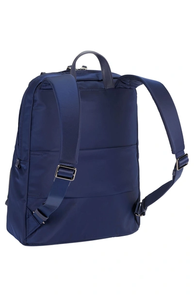 Shop Tumi Voyageur Halle Nylon Backpack - Blue In Marine