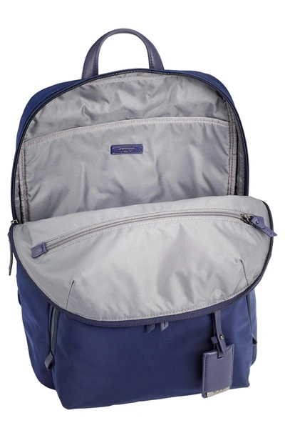 Shop Tumi Voyageur Halle Nylon Backpack - Blue In Marine