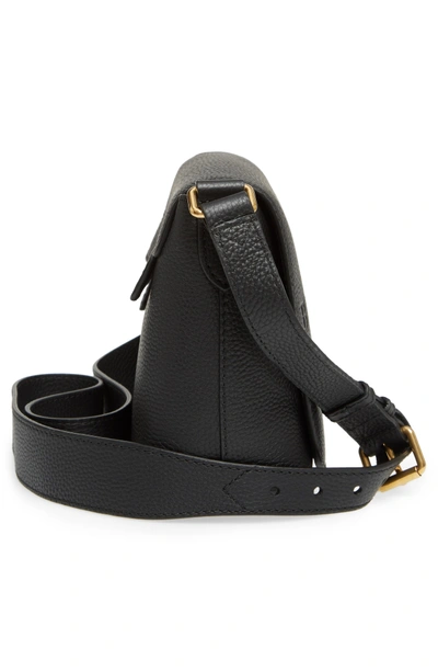 Burberry Burleigh Small Soft Leather Crossbody Bag, Black | ModeSens