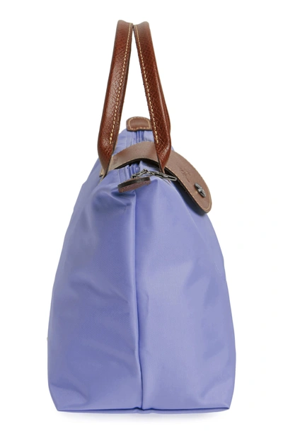 Shop Longchamp 'mini Le Pliage' Handbag - Purple In Lavender