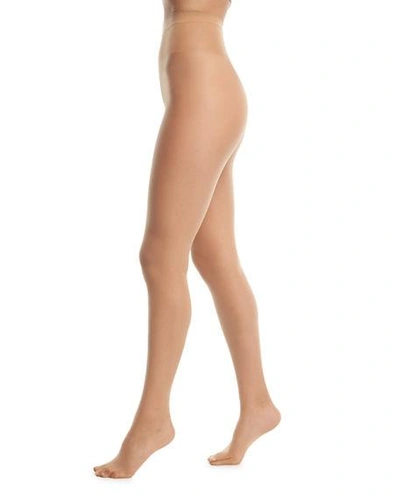 Wolford 'individual 10' Pantyhose In Gobi