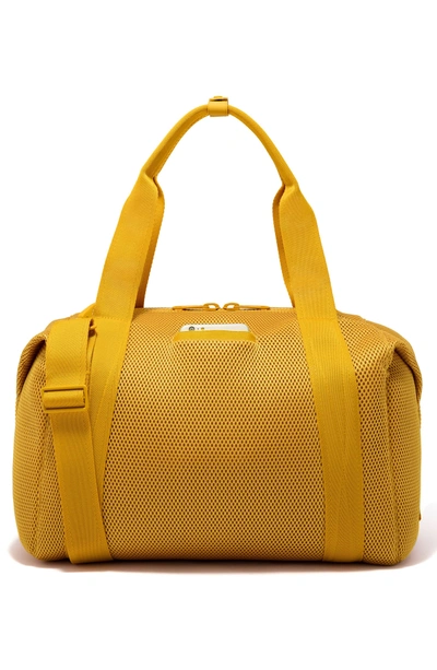 Shop Dagne Dover Large 365 Landon Neoprene Duffel Bag - Yellow In Sol Air Mesh