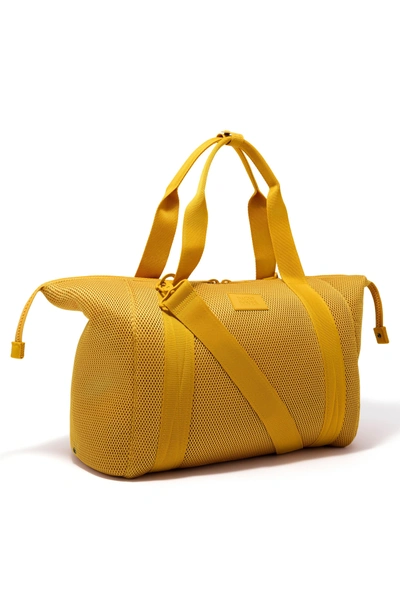 Shop Dagne Dover Large 365 Landon Neoprene Duffel Bag - Yellow In Sol Air Mesh