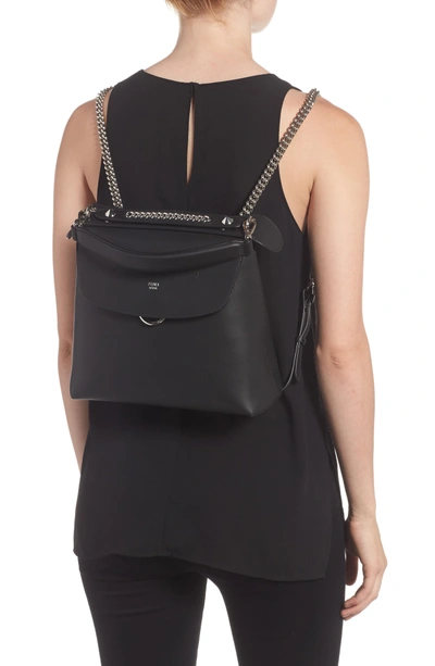 Shop Fendi Back To School Backpack - Black In Black Palladium