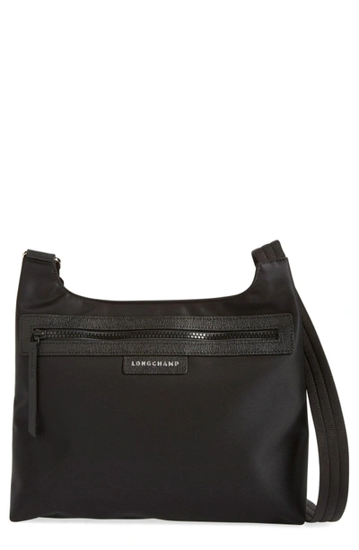 Shop Longchamp 'le Pliage Neo' Nylon Crossbody Bag - Black