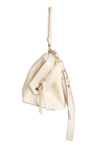 Shop Givenchy Medium Sway Leather Satchel - Ivory In Off White