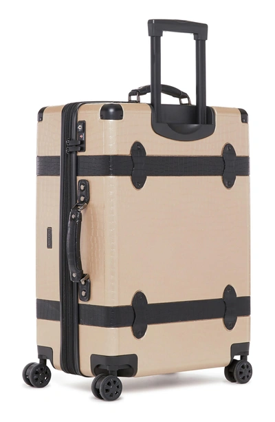 Shop Calpak Trunk 20-inch Rolling Suitcase In Nude