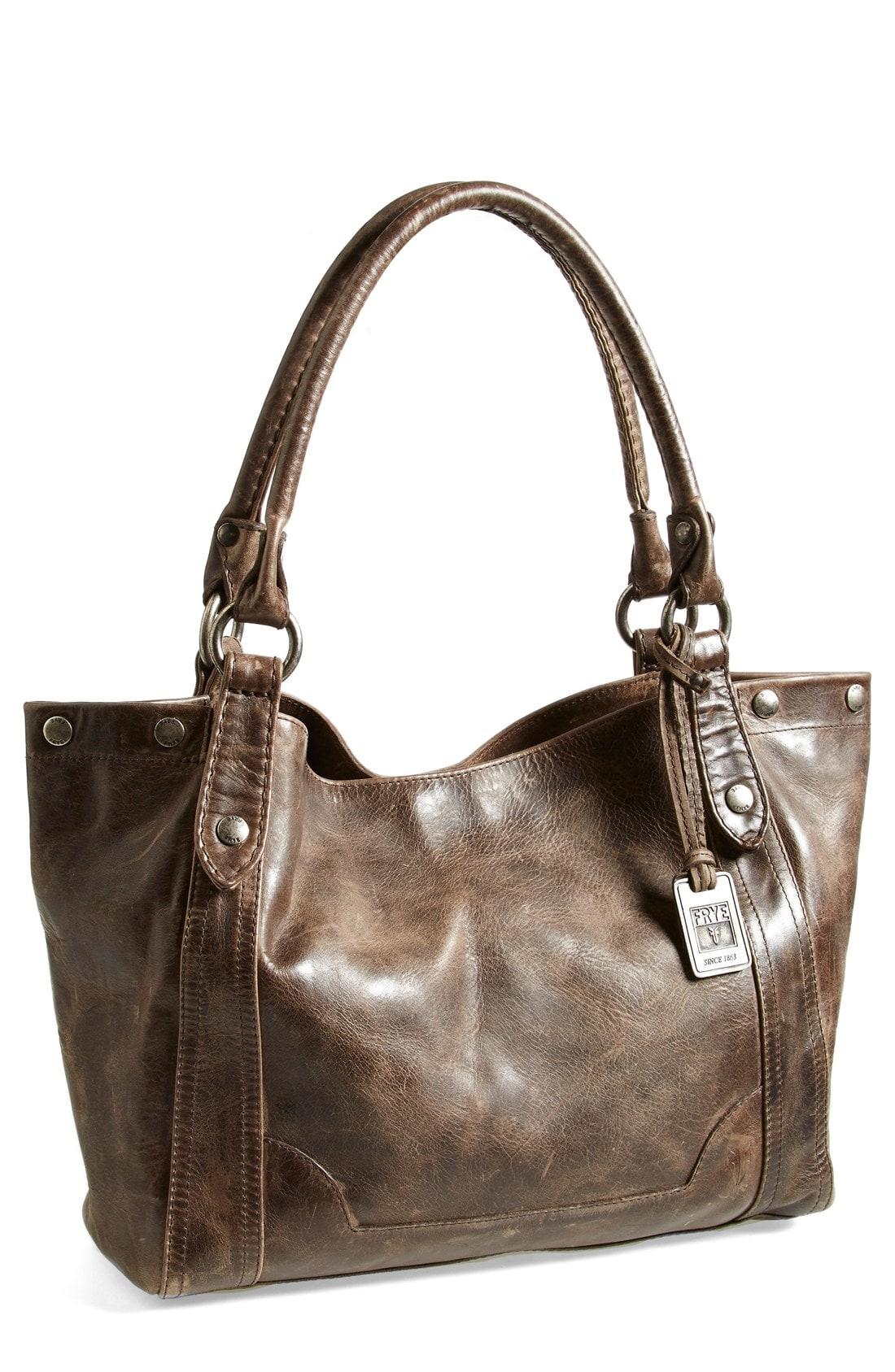 frye melissa washed leather shoulder bag