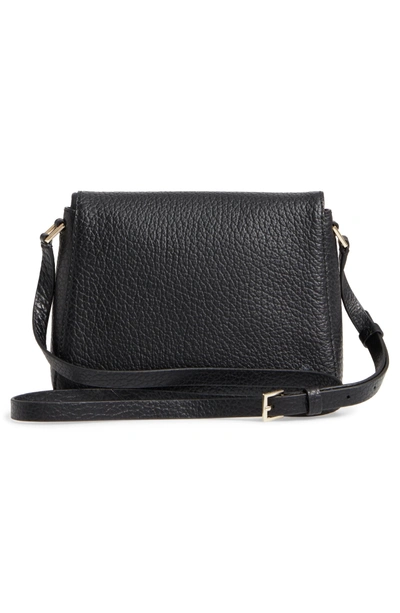 Shop Kate Spade Carter Street - Berrin Leather Crossbody Bag - Black
