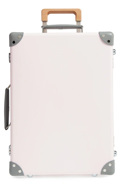 Shop Globe-trotter Emilia 18-inch Trolley Case - Pink In Pink/grey