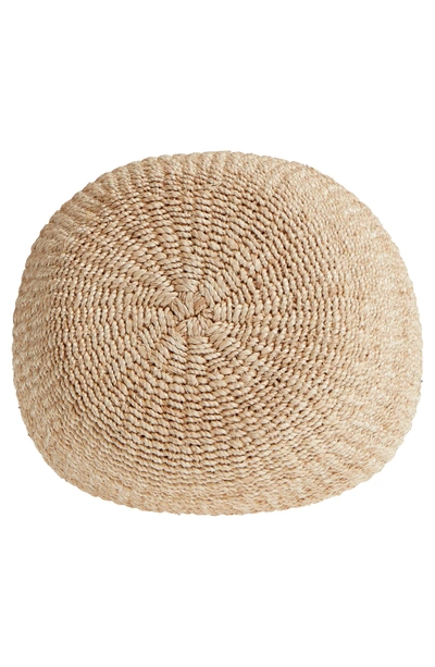 Shop Clare V Pot De Miel Top Handle Straw Basket Bag - Ivory In Cream Woven