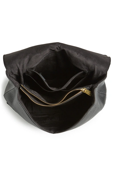 Shop Rebecca Minkoff Darren Convertible Leather Backpack - Black
