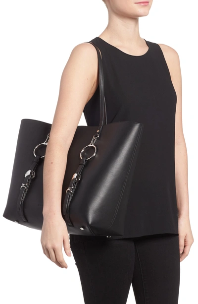Shop Alexander Wang Ace Leather Tote - Black