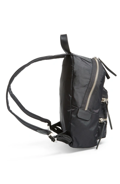 Shop Marc Jacobs Mini Biker Nylon Backpack In Black