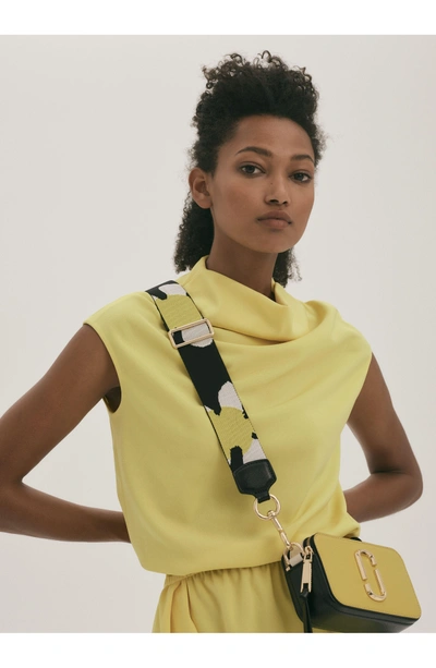 Shop Marc Jacobs Snapshot Crossbody Bag - Yellow In Sunshine Multi