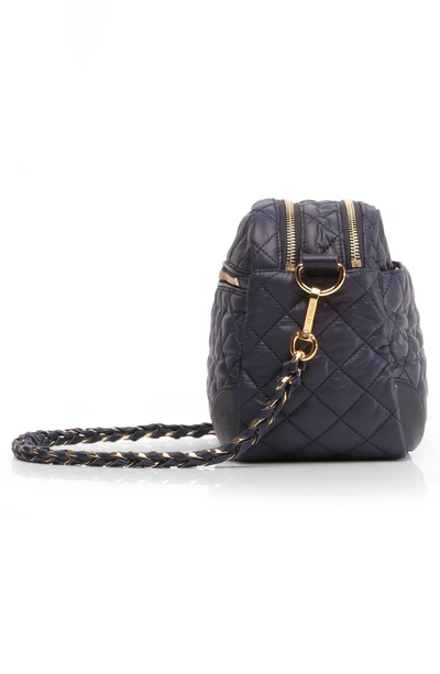 Shop Mz Wallace Small Crosby Crossbody - Blue In Dawn