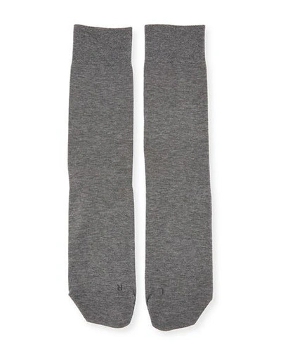 Shop Falke Sensitive Malaga Socks In Grey