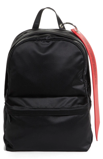 Shop Calvin Klein 205w39nyc X Andy Warhol Foundation Nylon Backpack - Black In Black/ Red/ Black