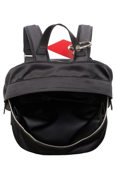 Shop Calvin Klein 205w39nyc X Andy Warhol Foundation Nylon Backpack - Black In Black/ Red/ Black