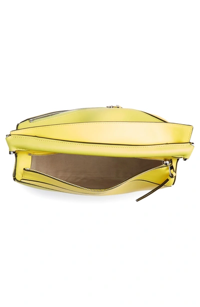 Shop Loewe Medium Puzzle Calfskin Leather Shoulder Bag - Yellow In Yellow Multitone