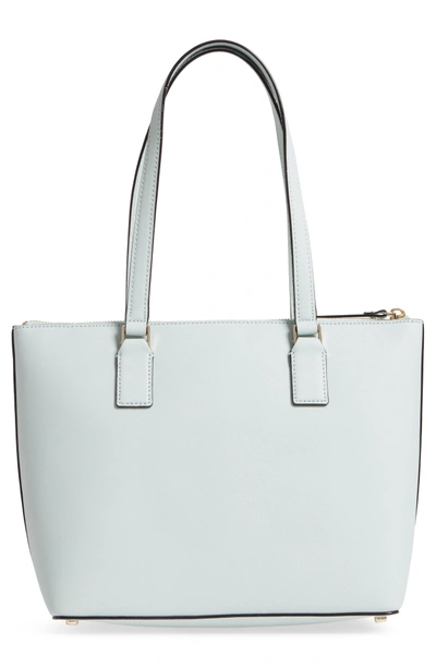 Shop Kate Spade Cameron Street - Small Lucie Leather Tote - Green In Misty Mint