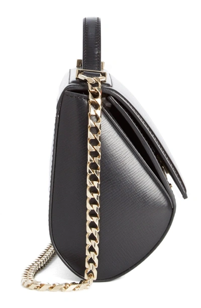Shop Givenchy 'mini Pandora Box - Palma' Leather Shoulder Bag - Black In 001 Black