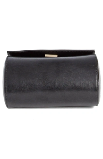 Shop Givenchy 'mini Pandora Box - Palma' Leather Shoulder Bag - Black In 001 Black