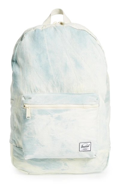 Shop Herschel Supply Co Cotton Casuals Daypack Backpack - Blue In Bleach Denim