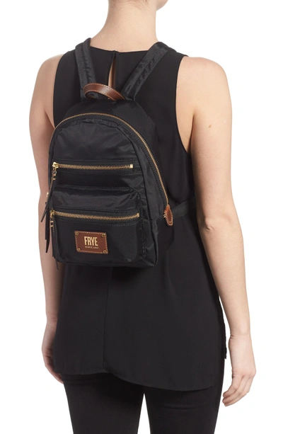 Shop Frye Mini Ivy Nylon Backpack - Black