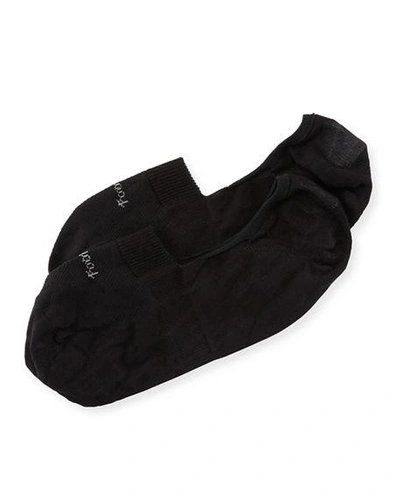 Shop Pantherella Footlet Shoe Liner In Black